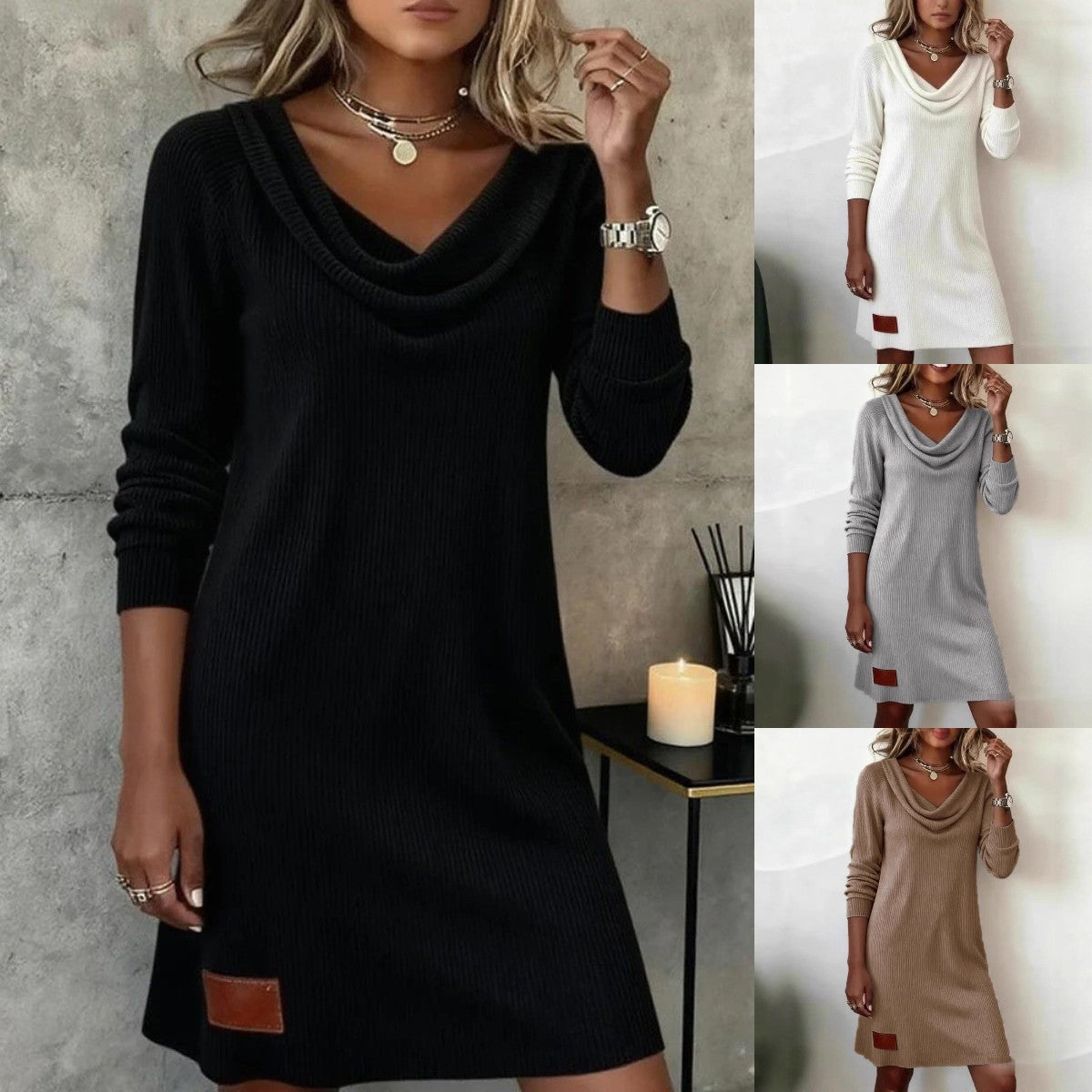 🔥【S-3XL】Nueva blusa de alta calidad con cuello en V y manga larga, cómoda y fácil de combinar